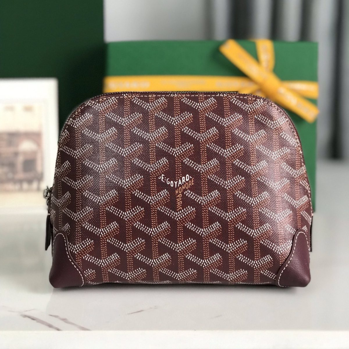 Goyard Vendome Pouch Clutch Size 17.5*14*6.5cm - Image 1