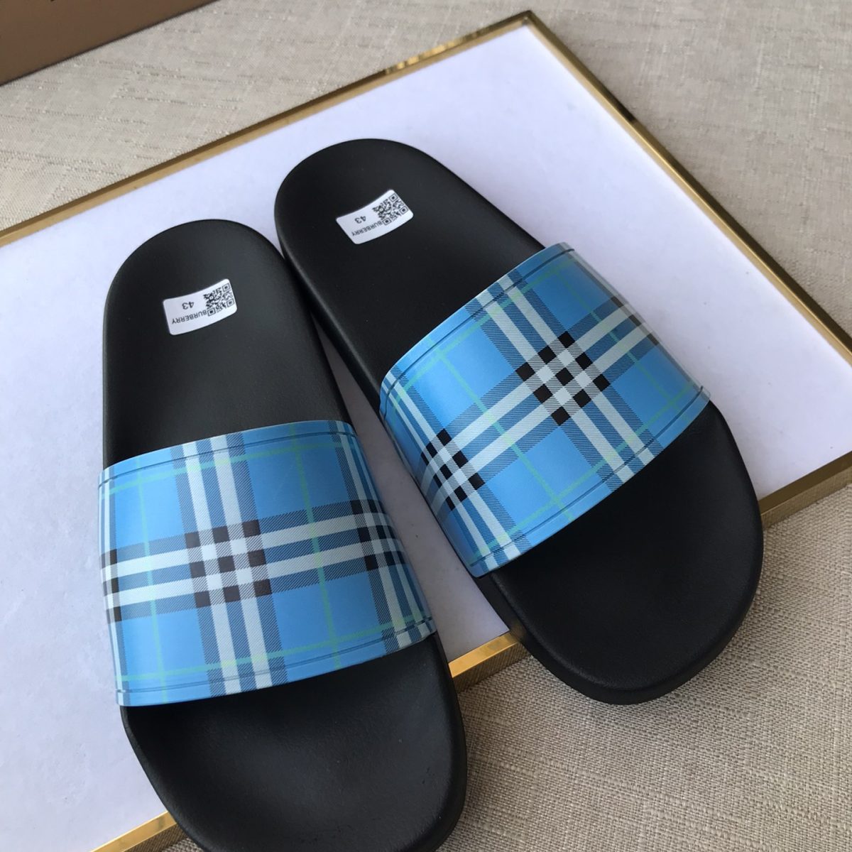 Burberry Mens Women Sandals Gr. 36-46 - Image 7