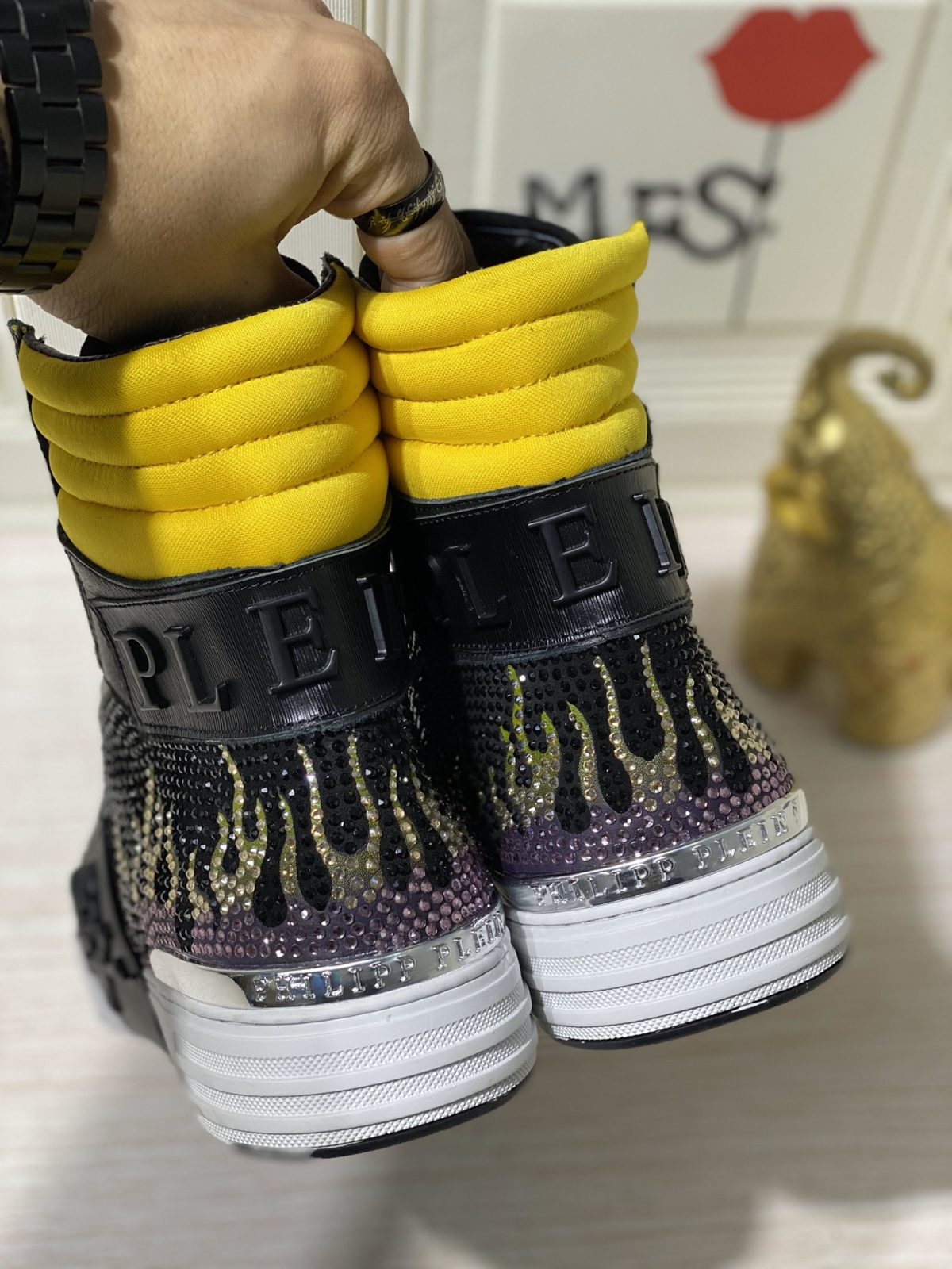 Philipp Plein Mens Outdoor Sneakers Shoes 38 - 45 - Image 2