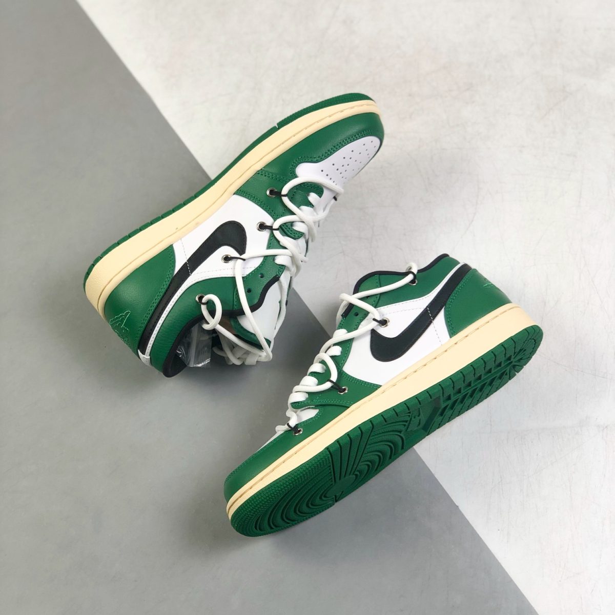 Nike Air Jordan 1 x OFF White Low Top Sneakers Shoes Gr. 36-46 - Image 5