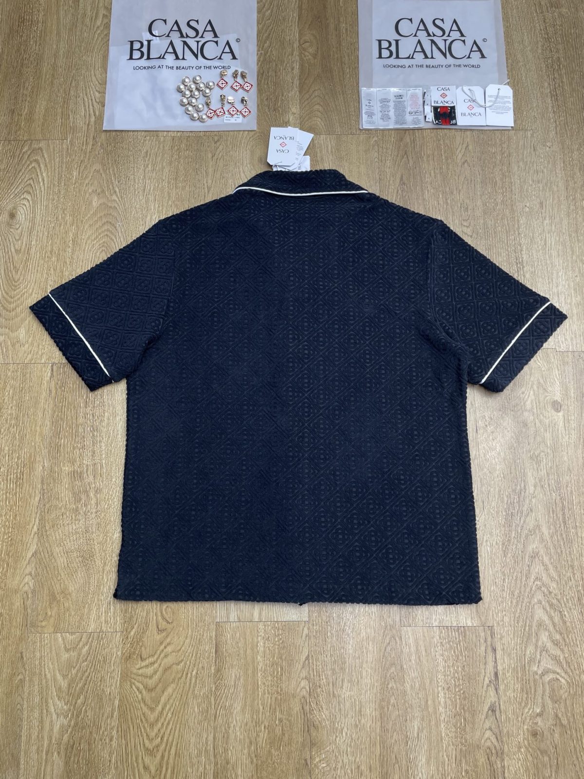 Casablanca Polo Shirt Size S-XL - Image 8