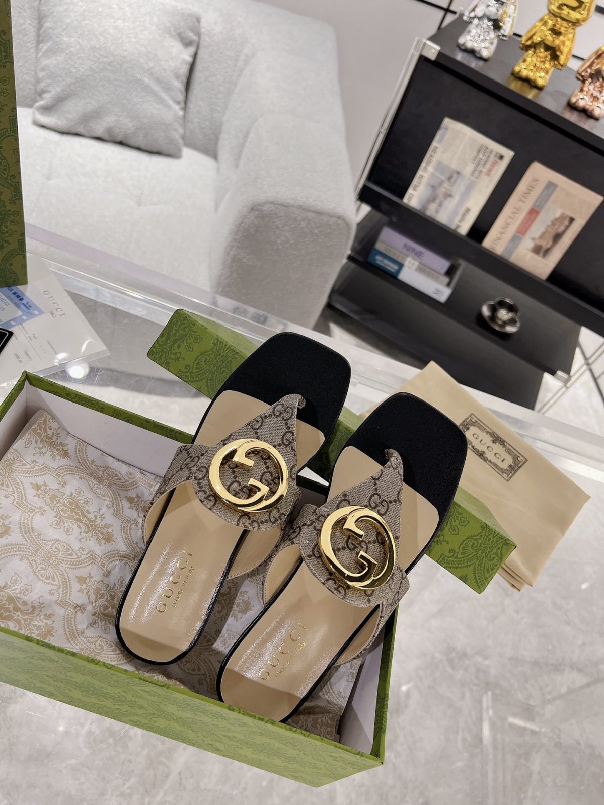 Gucci Blondie Slippers Size 36-40 - Image 5