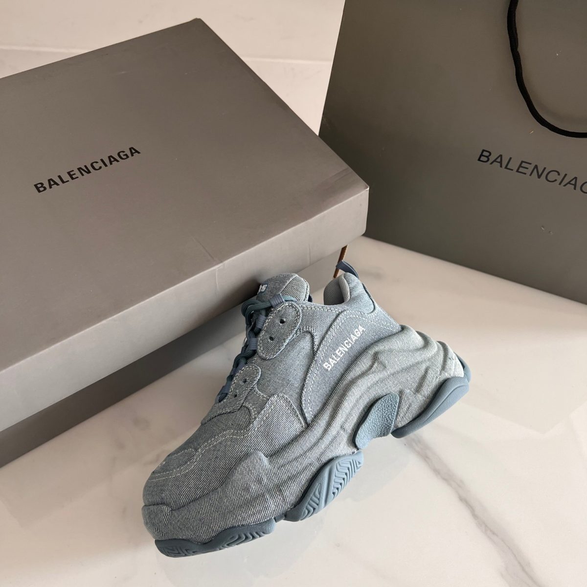 Balenciaga 2023 New Triple S Sneaker Unisex Size 35-45 - Image 8