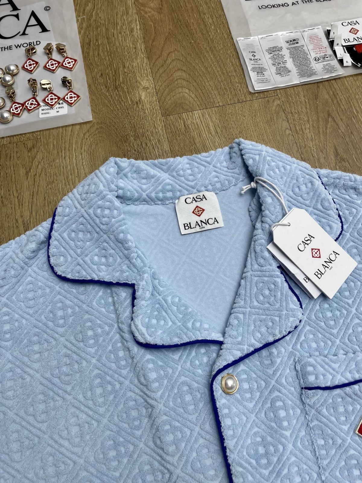 Casablanca Polo Shirt Size S-XL - Image 2