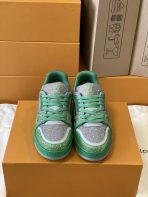 Louis Vuitton LV Trainer Diamond Sneaker Size 36-46 - Image 3