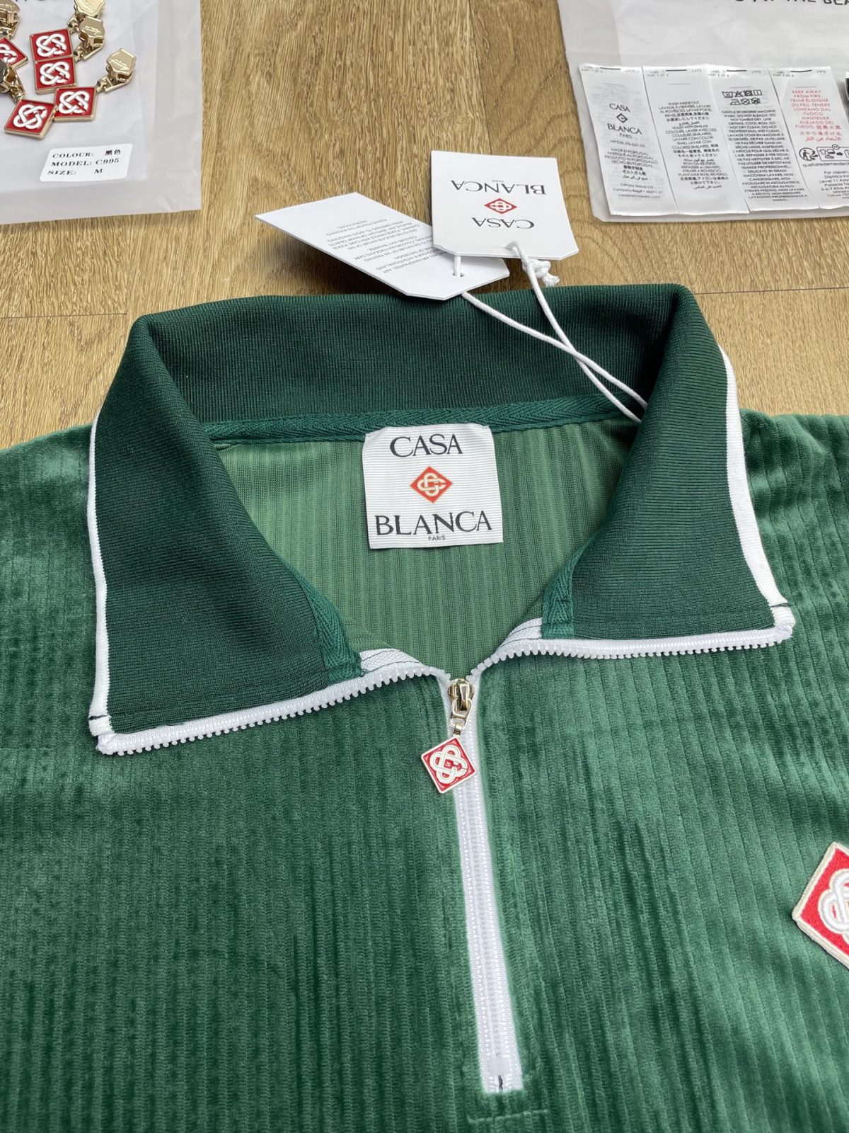 Casablanca Polo Shirt Size S-XL - Image 3