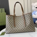 Gucci GG Emblem Women Shopping Bags Size 38*25*15cm - Image 3