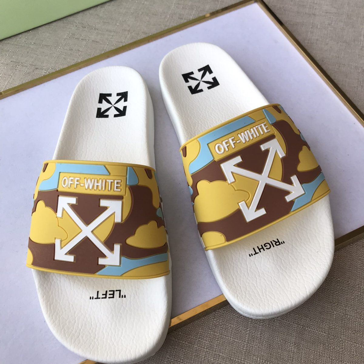 OFF White Mens Women Sandals Gr. 36-46 - Image 7