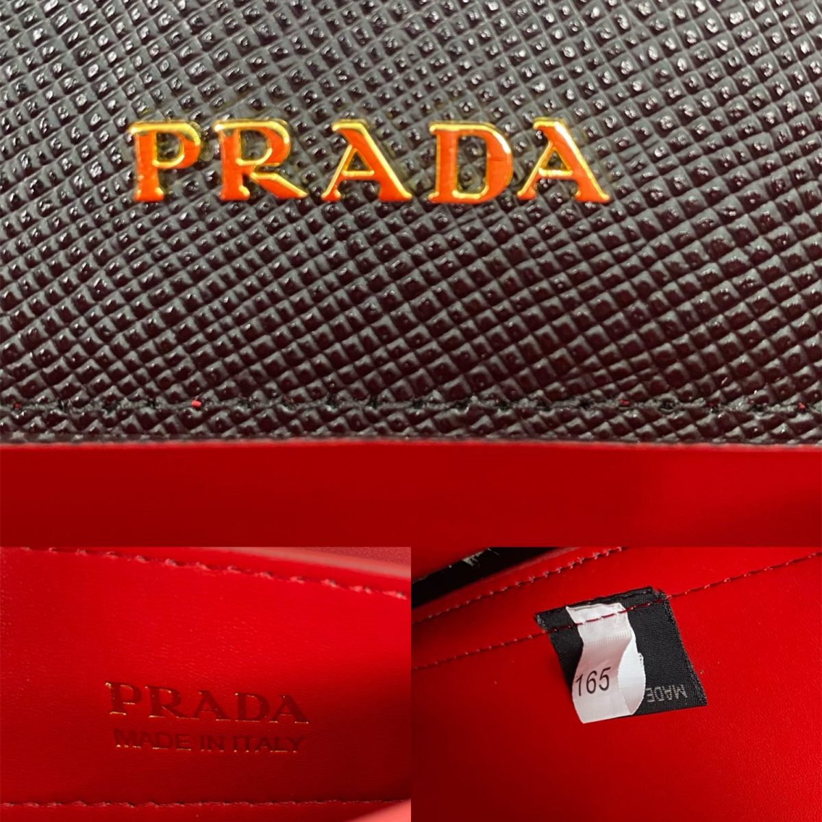 Prada 1BG443 Double Saffiano Leather Bags Size 25*18.5*12.5cm - Image 10