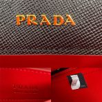 Prada 1BG443 Double Saffiano Leather Bags Size 25*18.5*12.5cm - Image 10