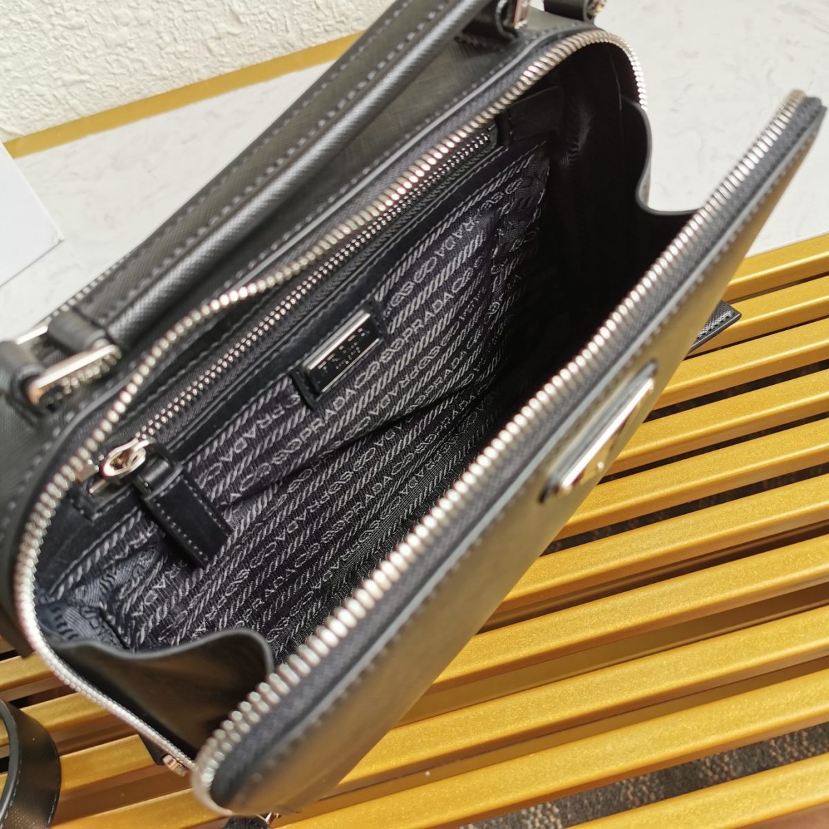 Prada 2VH069 Brique Leather Bags for Men Size 22*16*6cm - Image 10