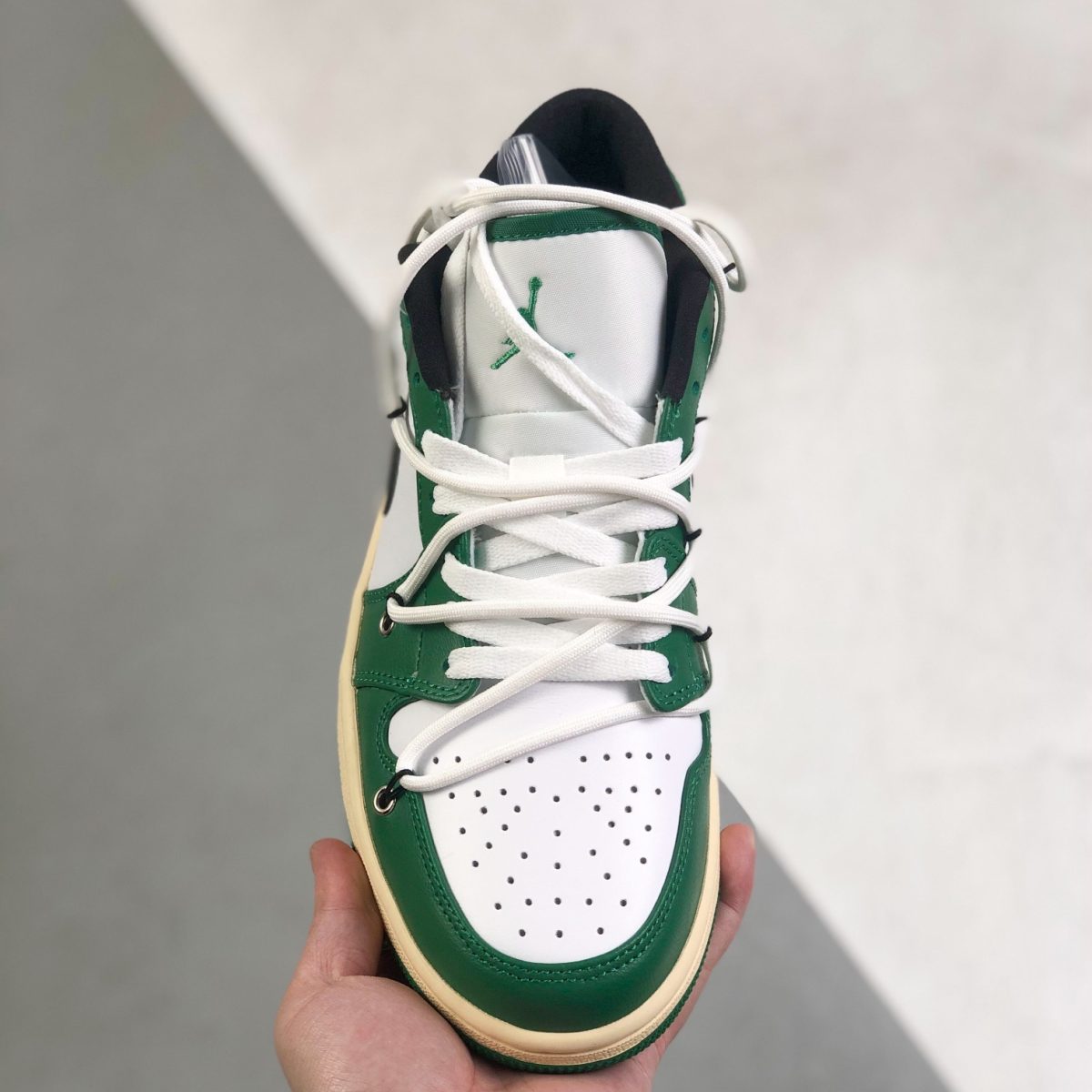 Nike Air Jordan 1 x OFF White Low Top Sneakers Shoes Gr. 36-46 - Image 2