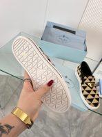 Prada 2024 Women Embroidered fabric slip-on Shoes Loafers Size 36-41 - Image 7