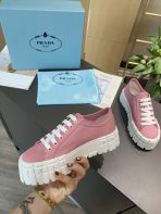 Prada 2024 New Double Wheel Re-Nylon gabardine Sneaker Size 36-41 - Image 2