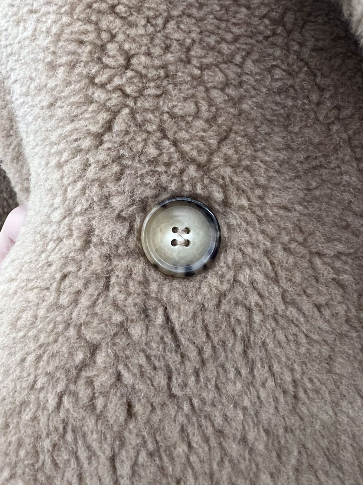 Max Mara Teddy fur long coat Size XS-M - Image 4