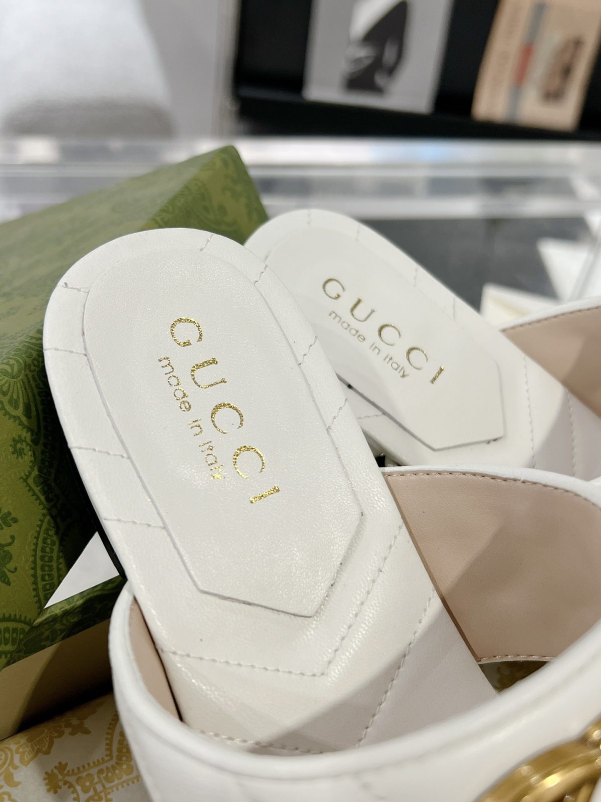 Gucci GG Marmont Slippers Size 36-41 - Image 6