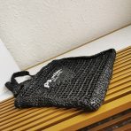 Prada 1BG393 Raffia Tote Bags Size 36*38*3cm - Image 5