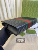 Gucci New GG Supreme Pouch Size 26*20*6cm Style 475316 - Image 3