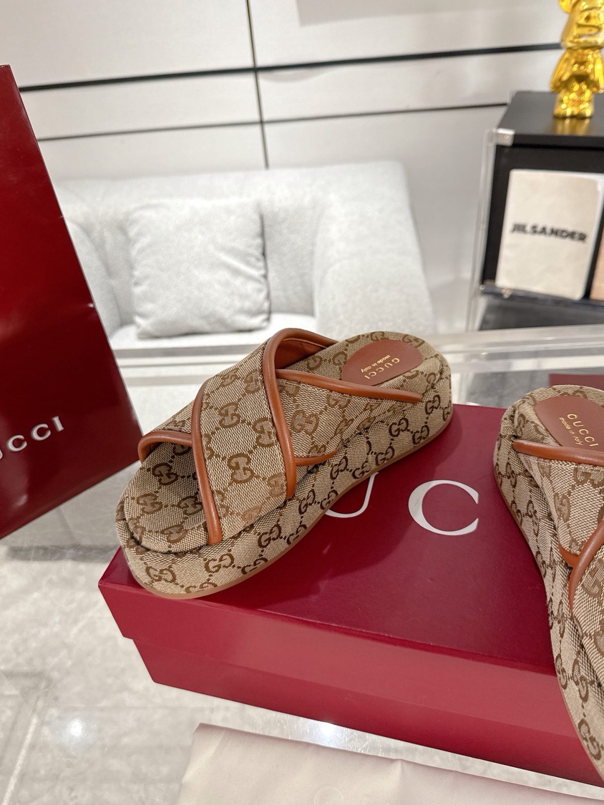 Gucci Platform Sandal Slippers Size 36-44 - Image 3