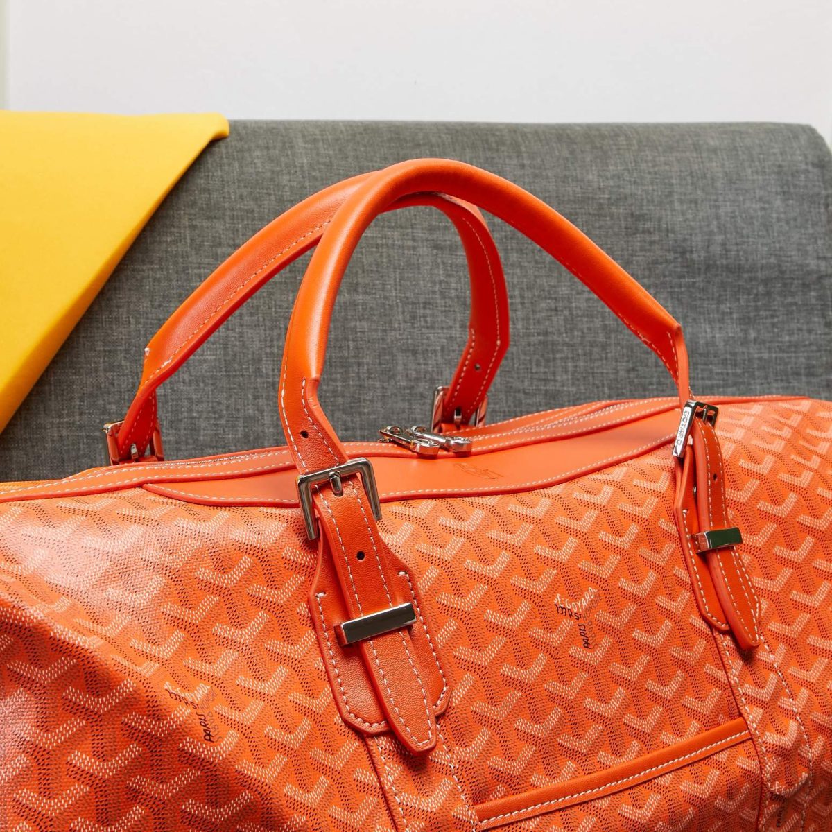 Goyard Bowling Travel Bags Size 48*28*22cm - Image 4