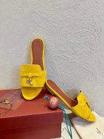 Loro Piana Charms Slipper Women Slippers Size 36-41 - Image 4
