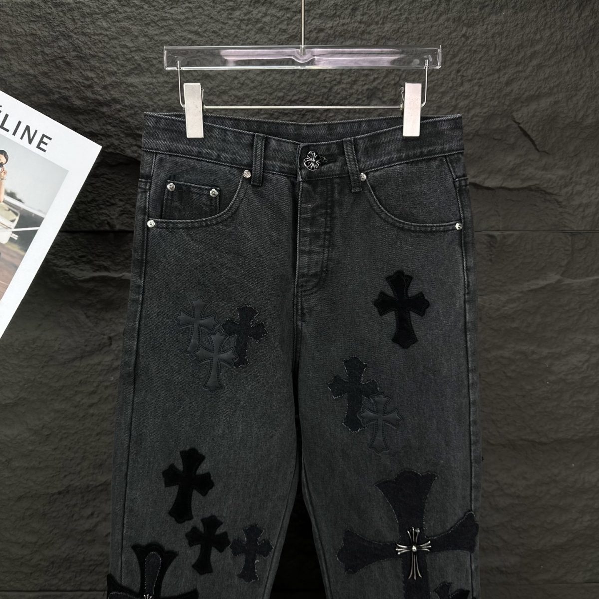 Chrome Hearts 2025 New Jeans Size S-2XL - Image 6