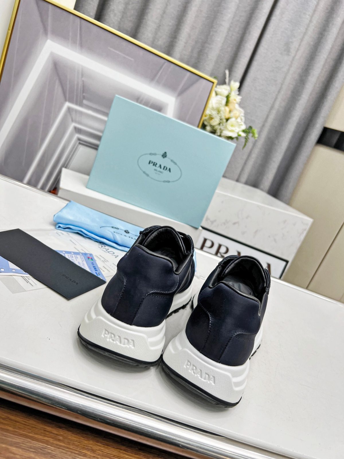Prada 2024 New Prax 01 Re-Nylon Sneaker Size 36-46 - Image 3