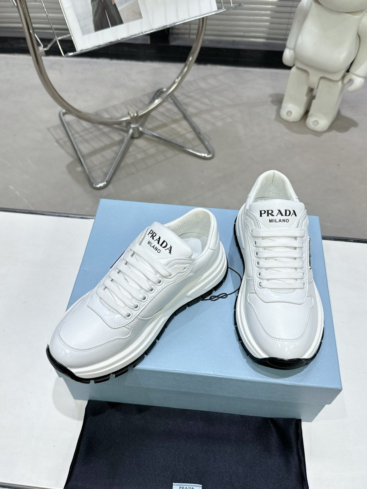 Prada 2024 New Leather sneaker Size 36-45 - Image 3