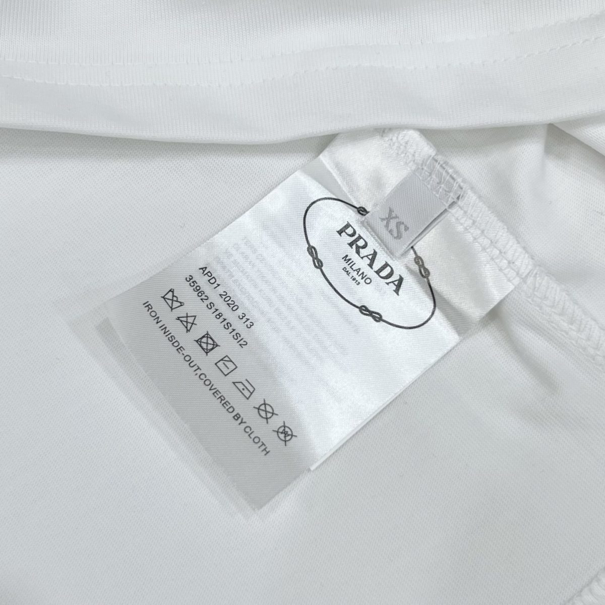 Prada T Shirt  Embroider Logo Size XS-L - Image 7