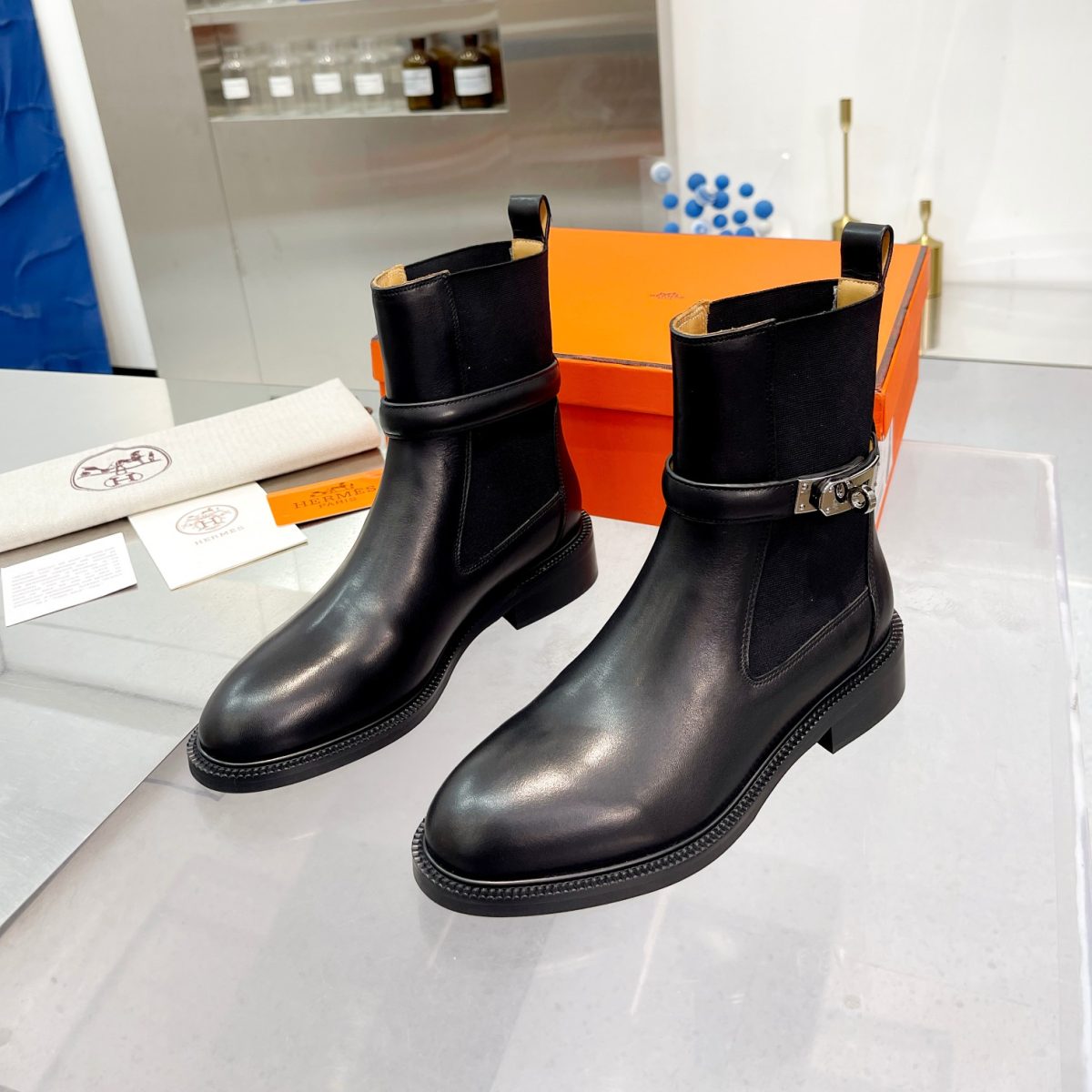 Hermes 23fw Women New Kelly Boots Size 36-41 - Image 1