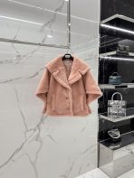 Max Mara Teddy Cape short style one size fits all