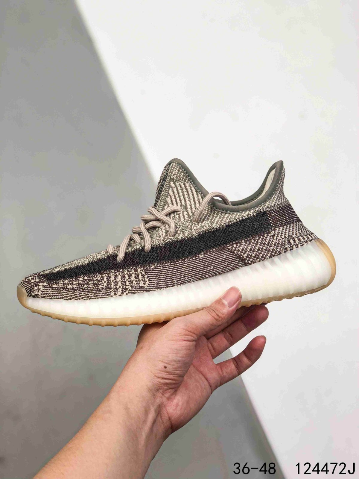 Yeezy 350 Boost 350 V2 Mens/Women Sneakers Shoes Light Green 36 - 45 - Image 9