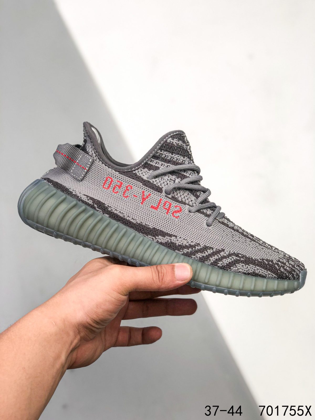 Yeezy 350 Boost 350 V2 Mens/Women Sneakers Shoes Dark Gray 36 - 45 - Image 3