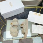 Dior Velcro Women Slippers Size 36-41 - Image 3