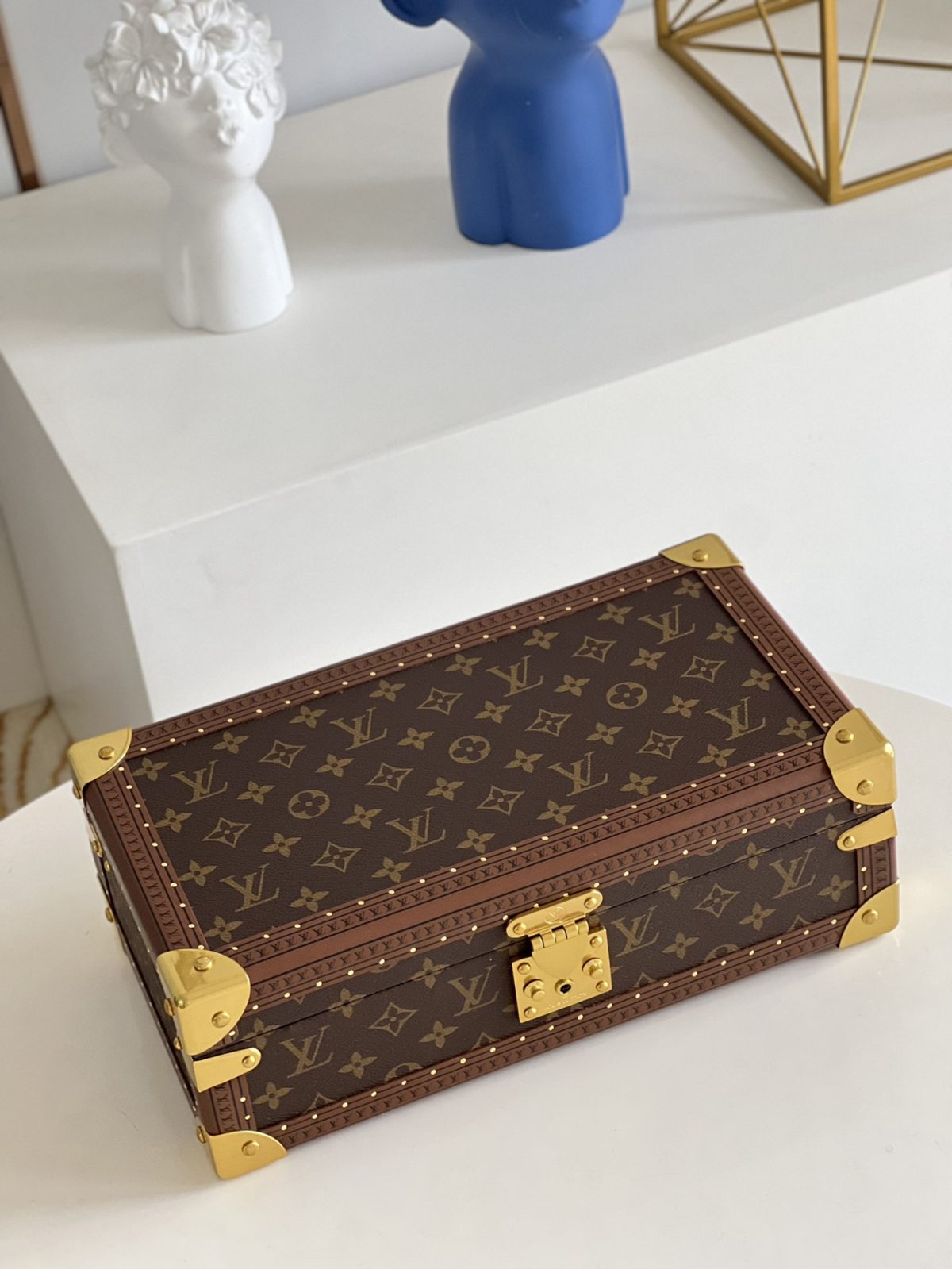 Louis Vuitton Der Garite Watch box Size 34*13*18 - Image 5