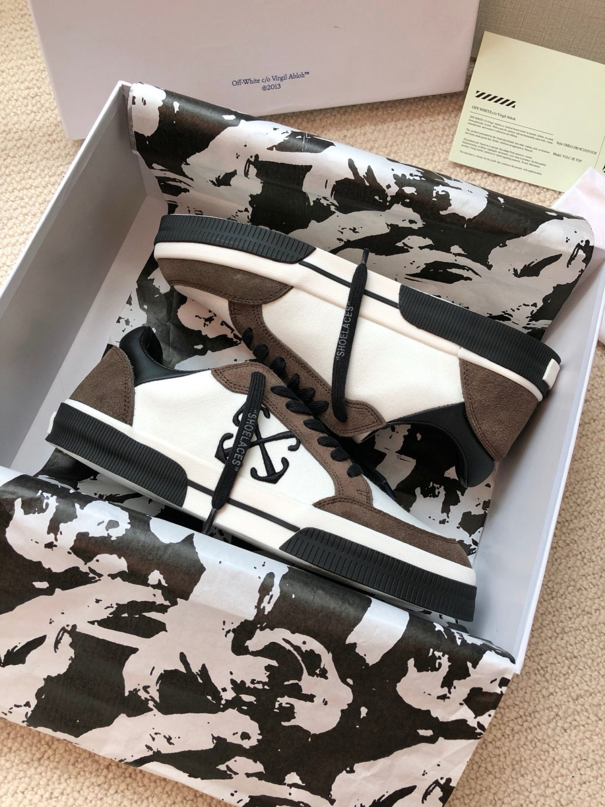 OFF White 2024ss New Low Vulcanized Sneaker Size 36-45 - Image 8