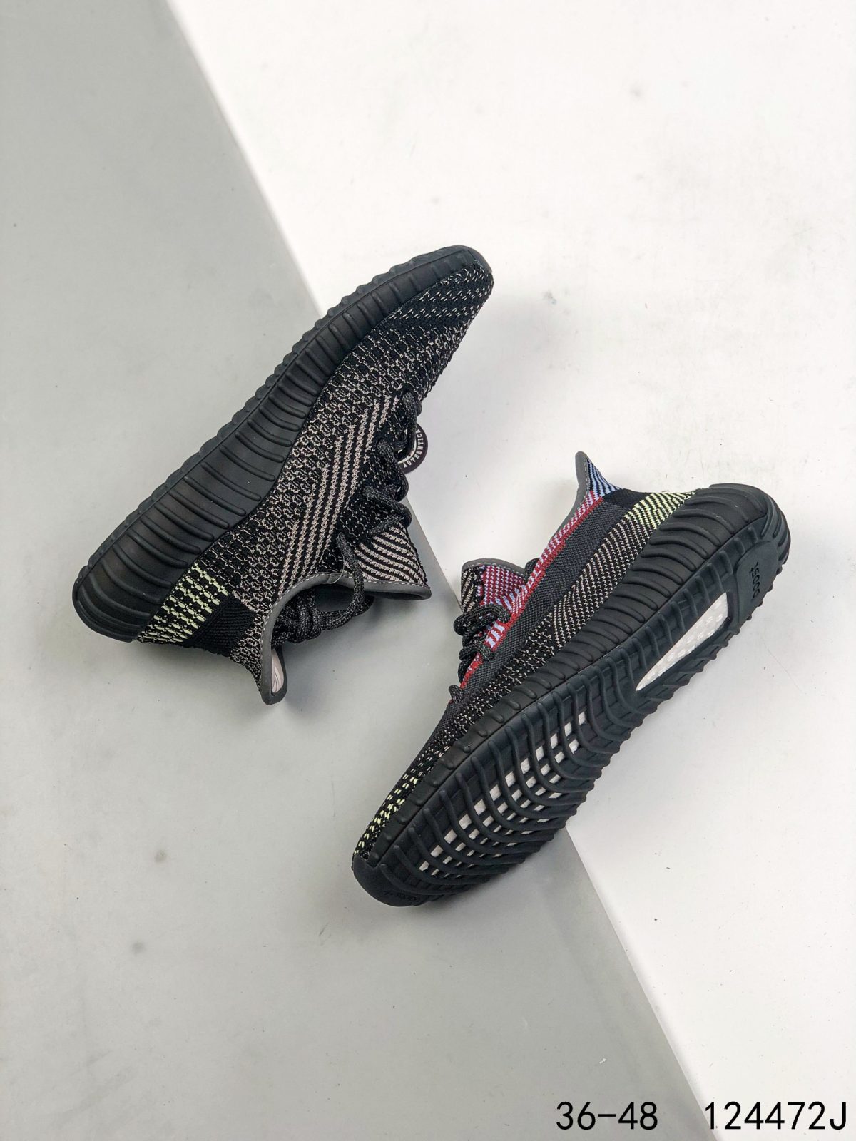 Yeezy 350 Boost 350 V2 Mens/Women Sneakers Shoes Black1 36 - 45 - Image 9