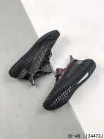 Yeezy 350 Boost 350 V2 Mens/Women Sneakers Shoes Black1 36 - 45 - Image 9
