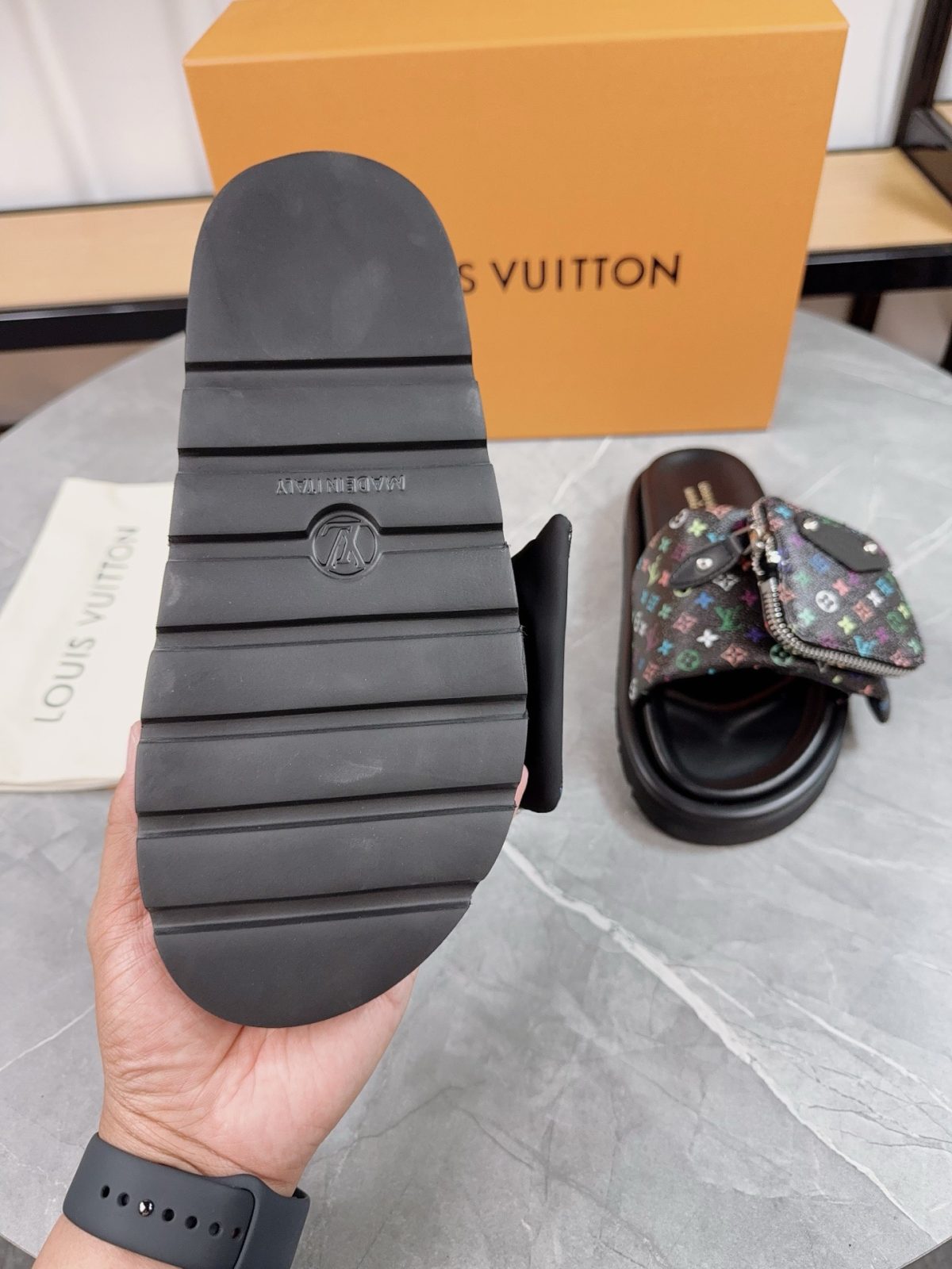 Louis Vuitton Pool Pillow Flat Comfort Slippers Size 36-46 - Image 7
