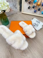 Hermes 23fw Women Winter Slippers Size 36-40 - Image 7