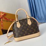 Louis Vuitton M53152 Alma Women Bags Size 23.5*17.5*11.5cm - Image 4