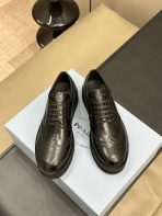 Prada Brushed leather derby Shoes Size 36-41 - Image 2