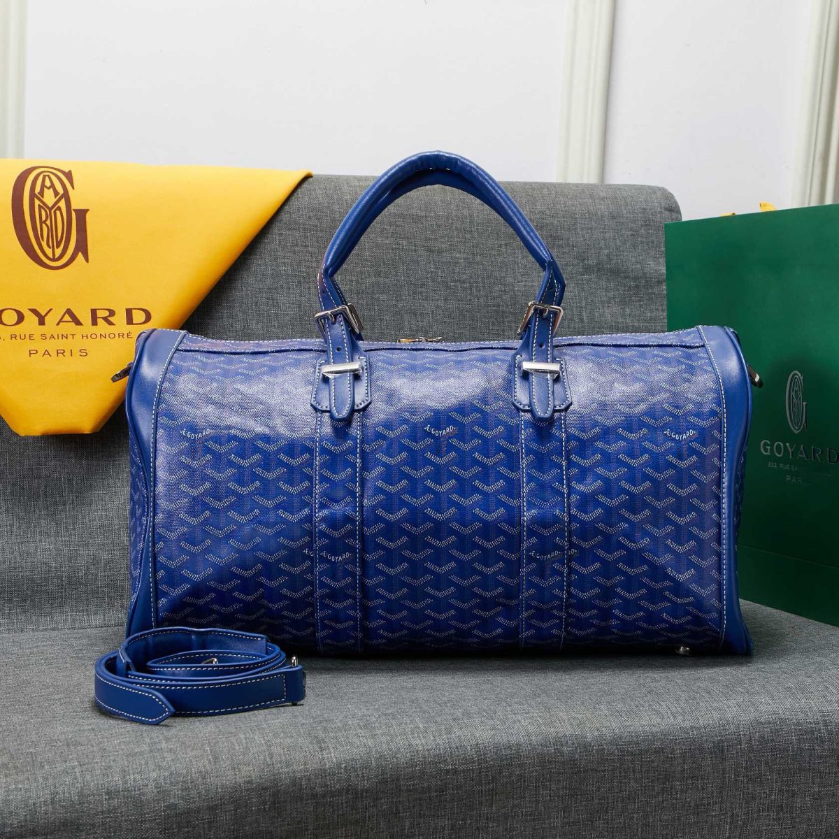 Goyard Bowling Travel Bags Size 48*28*22cm - Image 1
