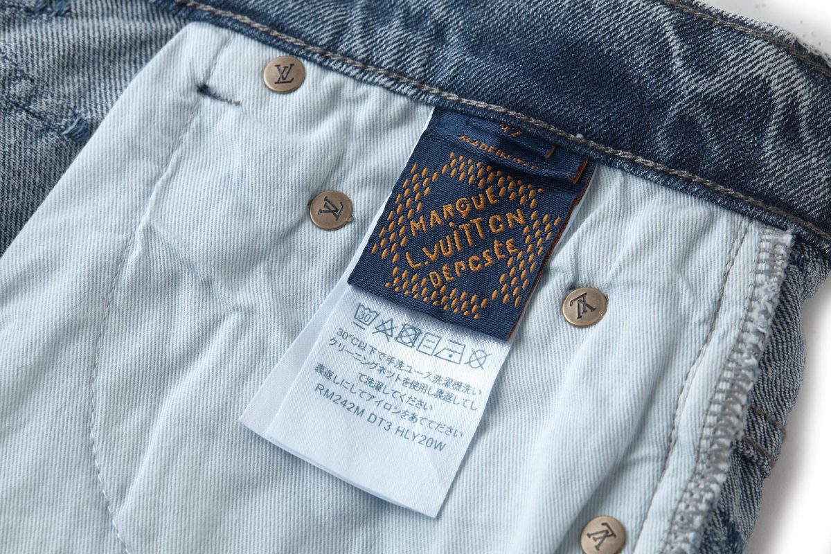 Louis Vuitton X Nigo Unisex Jeans Size S-XL - Image 3