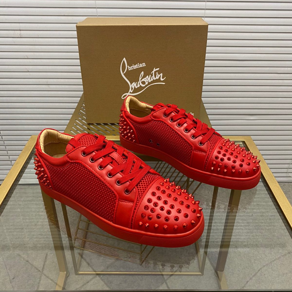 Christian Louboutin Seavaste Sneaker Size 36-46  8-Color - Image 1