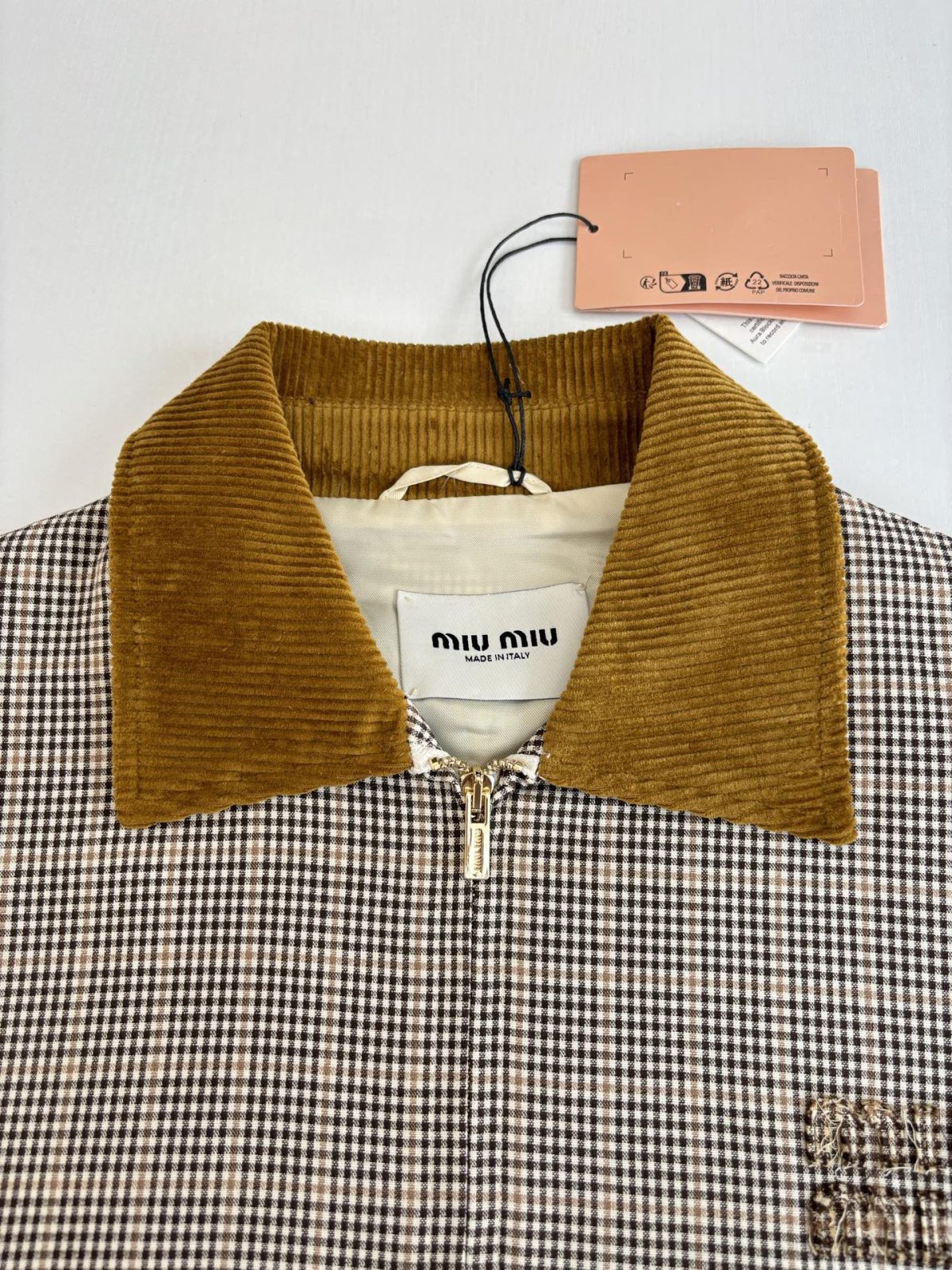 MiuMiu Unisex Jacket Size S-XL - Image 3
