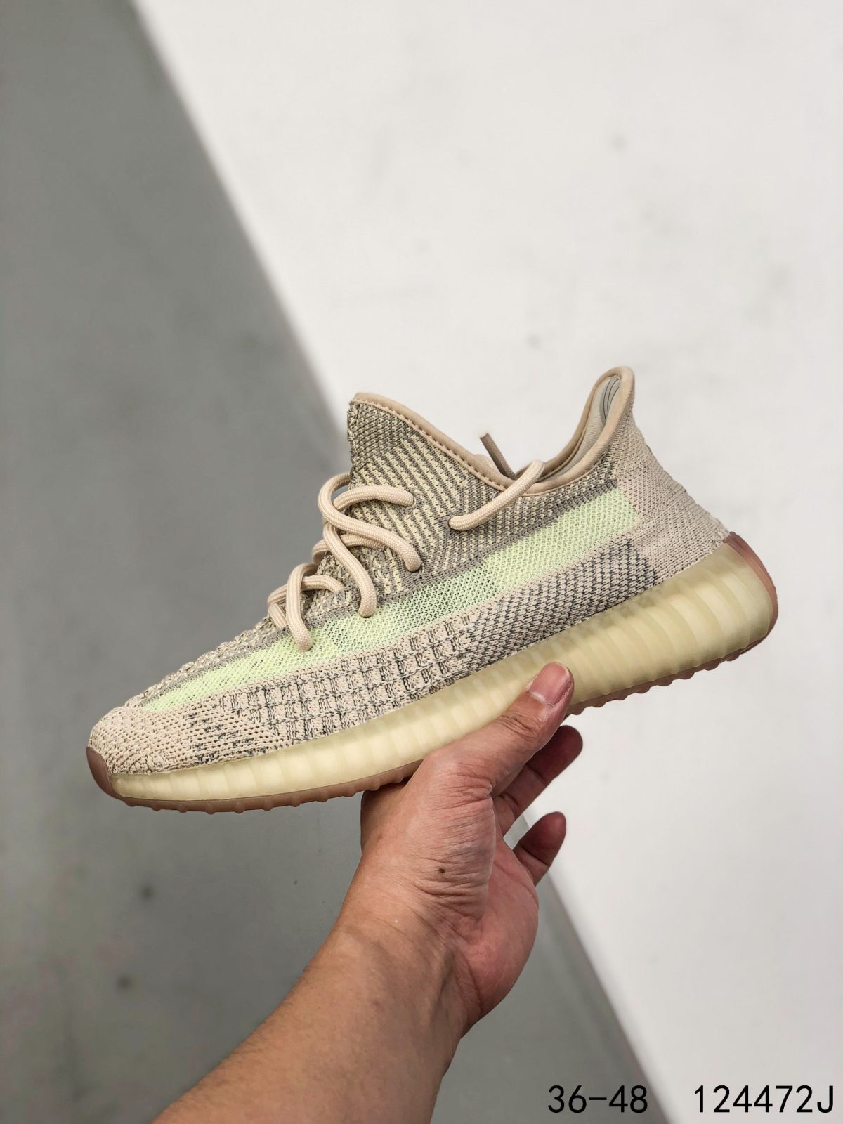 Yeezy 350 Boost 350 V2 Mens/Women Sneakers Shoes Light Brown 36 - 45 - Image 5