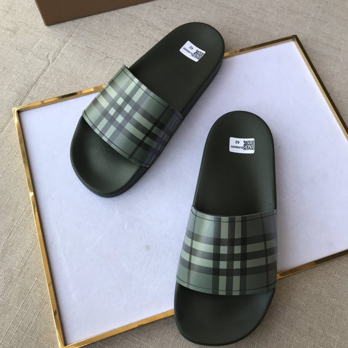 Burberry Mens Women Sandals Gr. 36-46 - Image 8