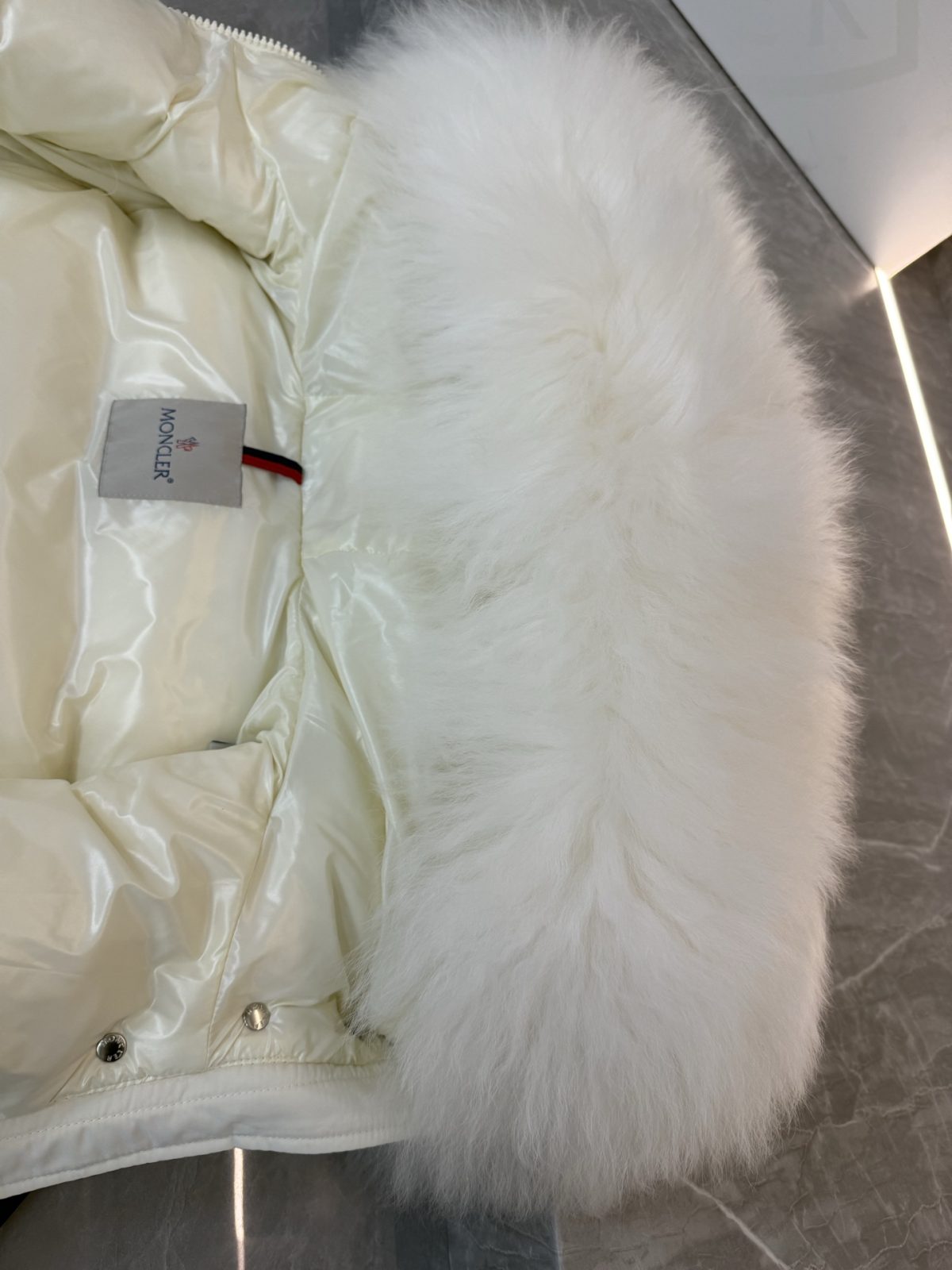 Moncler Women Bosona Long Down Jacket Size S-XL - Image 4
