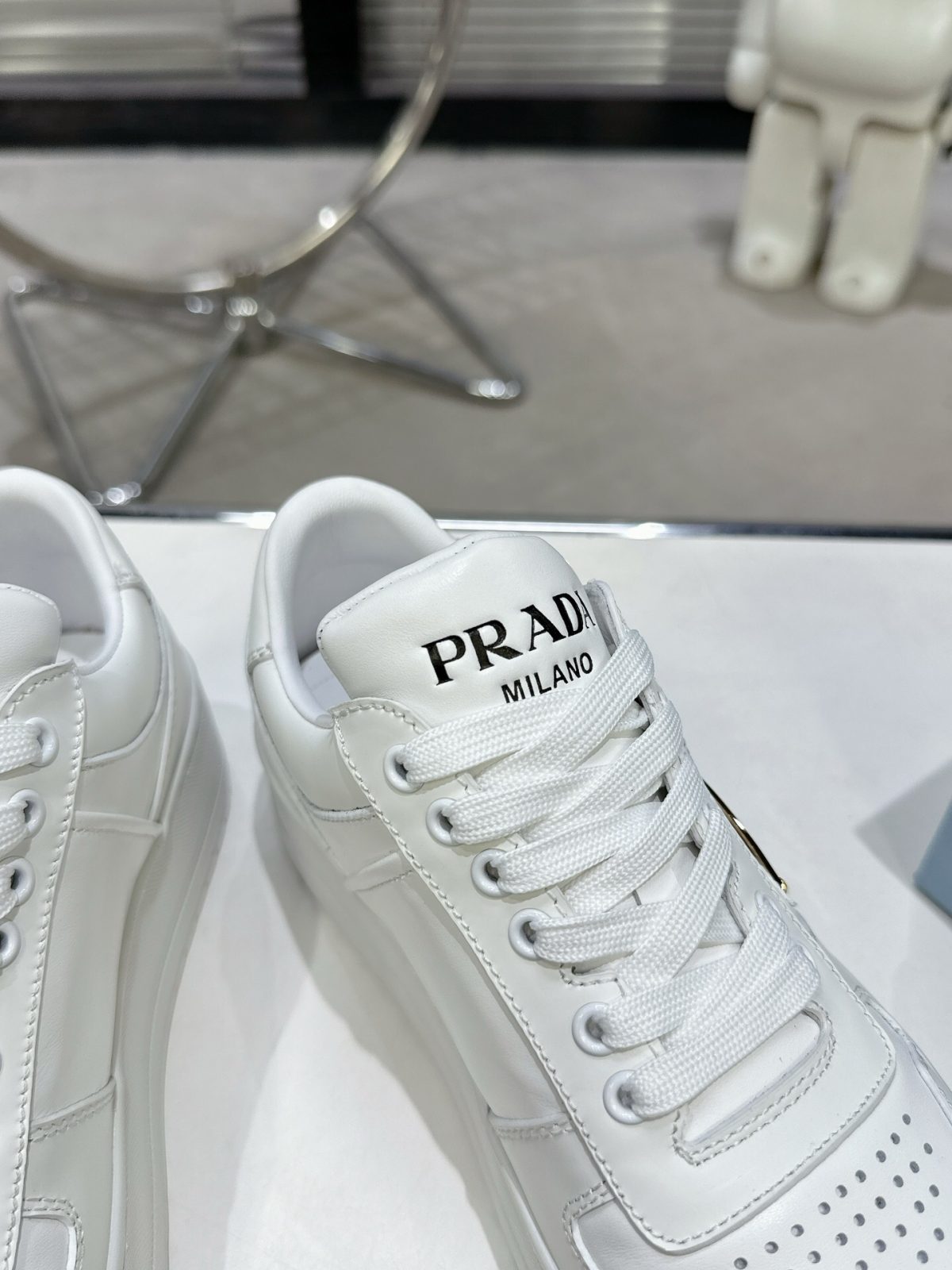 Prada 2024 New Downtown Bold leather sneaker Size 36-40 - Image 6